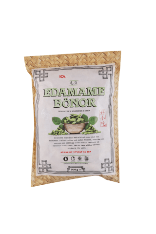 ICA Selection edamame pupelės 500g