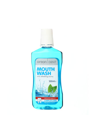 Burnos skalavimo skystis OREON REFRESHING, 0,5 l