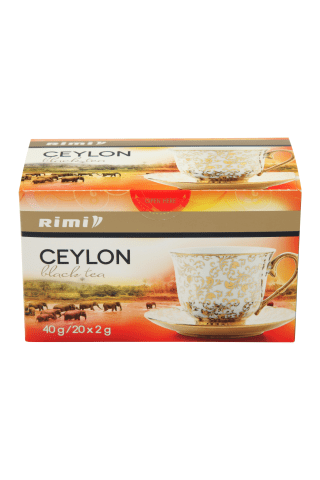 Juodoji ceilono arbata RIMI, 20vnt, 40g