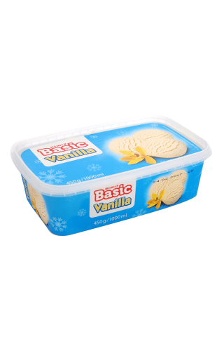 Saldējums Rimi Basic vaniļas 1l