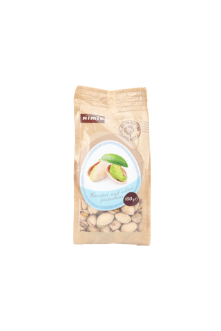Pistācijas Rimi grauzd. un sālītas 150g