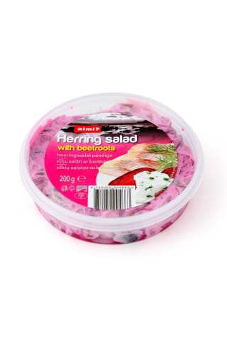 Silkių salotos RIMI su burokėliais 200G
