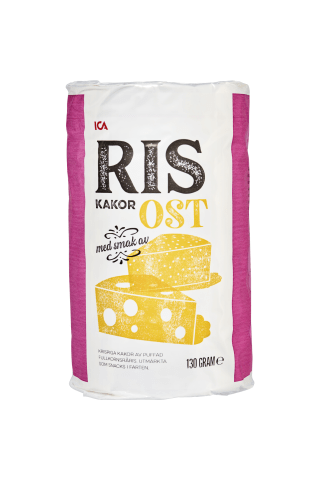 Rīsu galetes ar sieru ICA 130g