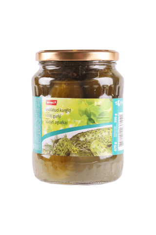 Sālīti gurķi Rimi 660g/360g