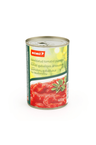 Tomāti gabaliņos Rimi ar oregano 400g
