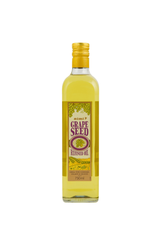 Vīnogu kauliņu eļļa, rafinēta, Rimi 750ml