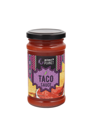 Vidutinio aštrumo padažas taco RIMI, 230g