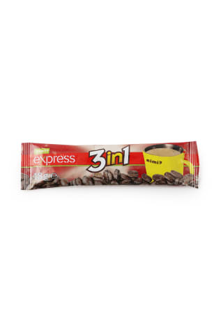 Tirpios kavos gėrimas RIMI 3in1, 18g