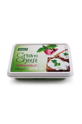 Krēmsiers Rimi ar ķiplokiem 20%, 150g