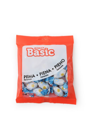 Karamelė pieno RIMI basic, 100g