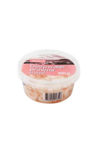 Ziemeļu garneles Rimi sālījumā 180 g/100 g