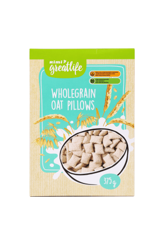 Pilngraudu auzu spilventiņi Rimi 375g