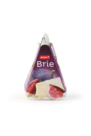 Miksts, nogatavinats siers ar balto pelejumu RIMI BRIE 125G, 50% tauku sausnā