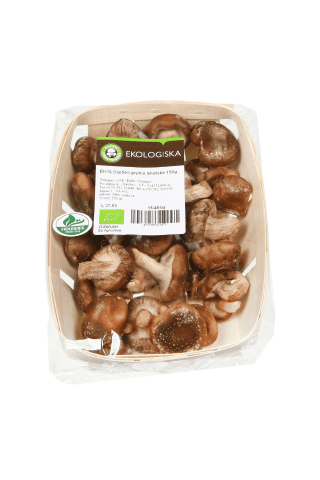 Ekologiški grybai ŠITAKE, 150 g