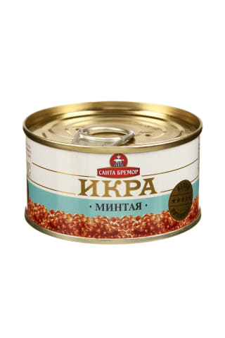 Rudagalvių menkių ikrai SANTA BREMOR, 130 g