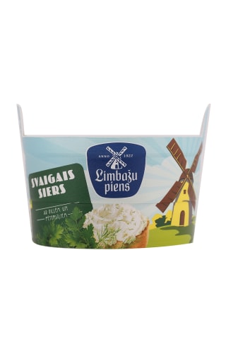Svaigais siers Limbažu piens ar dillēm un pētersīļiem 150g