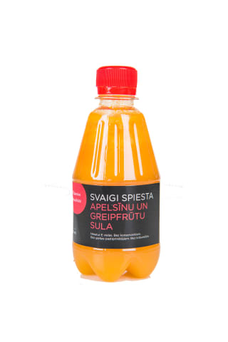 Svaigi spiesta apelsīnu greipfrūtu sula 300ml