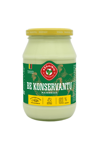 Majonezas LIETUVIŠKAS be konservantų, 430 g