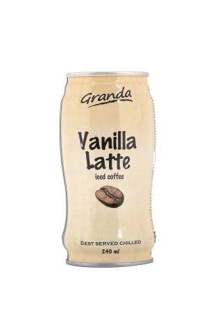 Aukstās kafijas dzēriens Granda Vanilla Latte 240ml