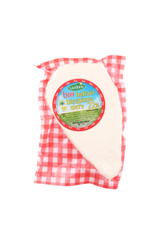 Biezpiena siers Bio Baltais 22% kg