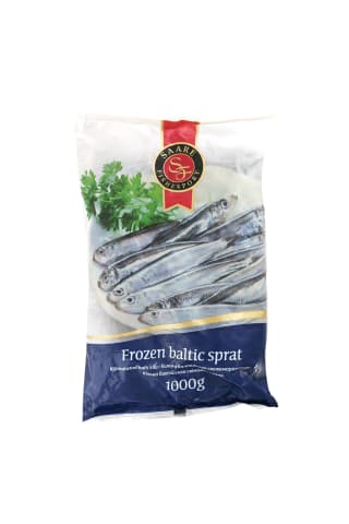 Šaldyti Baltijos šprotai 8-12 cm, 1 kg