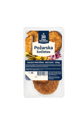 Kotletes Požarska cāļa filejas 350g