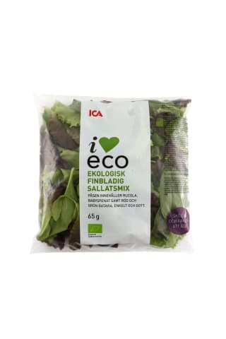 Salātu mix , I love eco, Ica, 65g