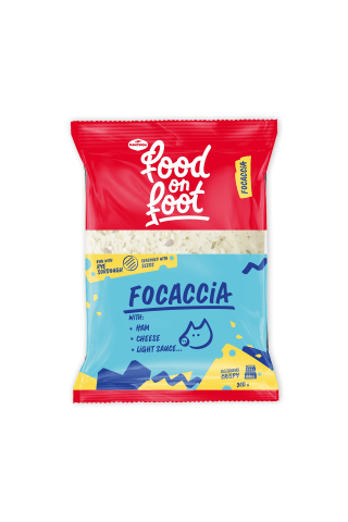Sumuštinis su kumpiu ir sūriu FOCACCIA, 200 g