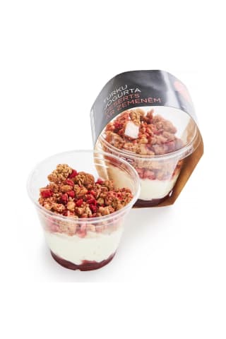 Turku jogurta deserts zemeņu 190g