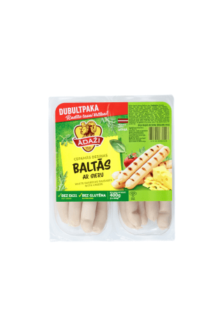 Cepamās desiņas Baltās ar sieru 400g