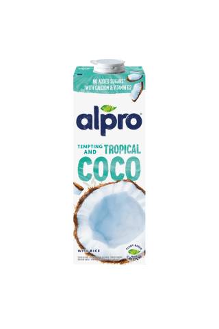 Kokosų ir ryžių gėrimas be laktozės, be dirbitnių konservantų ALPRO,1 l