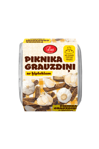 Grauzdiņi Piknika ar ķiplokiem 150g
