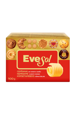 Tauku pasta EveSol ar sviesta garšu 75%g 500g