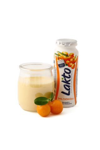 Raudzēts piena produkts Lakto smiltsērkšķu 100g