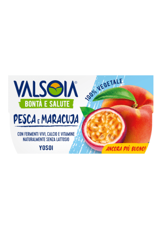 Jogurts Yosoi ar persikiem un marakuju 250g