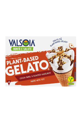 Ledai VALSOIA Cones, 4 vnt, 480 ml