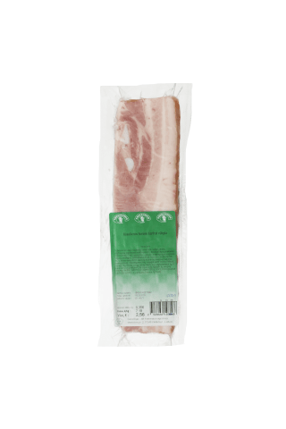 Karštai rūkyta kiaulienos šoninė vakuume, I r., 1 kg