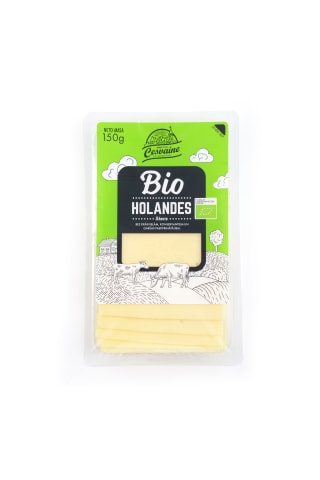 Bio siers holandes 'cp' šķēlītēs 150g