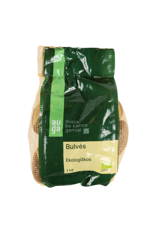 Ekologiškos fasuotos bulvės, 1kg