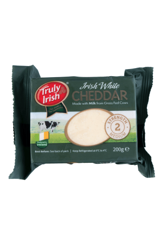 Airiškas čederio sūris truly irish, 50 % riebumo sausoje medžiagoje, 200 g