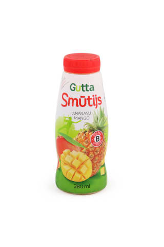 Smūtijs ananasu – mango Gutta 280ml