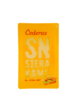 Siers Čederas SN šķēlītēs 150g