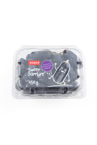 Vīnogas tum.Sweet Saphire b/k 2.šķ.250gr