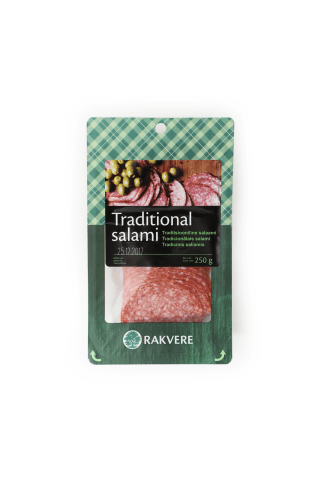 Salami Tradicionālais šķēlēs 250g