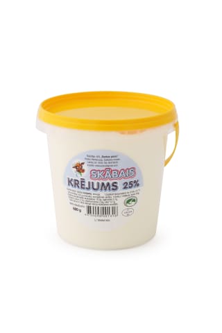 Skābais krējums 25% 600g