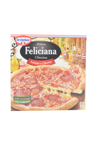 Pica Feliciana ar salami un čorizo desu dziļi saldēta 320g