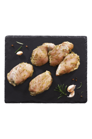 Viščiukų šlaunelės su laukinio česnako marinatu, 1 kg