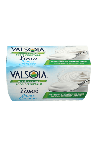Sojos pagrindu pagamintas ne pieno produktas su gyvomis bakterinėmis kultūromis, kalciu ir vitaminais YOSOI VALSOIA, 250 g