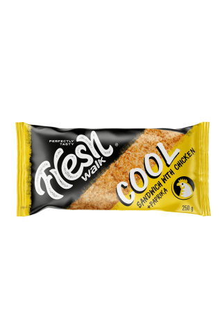 Čili bandelė su vištiena, sūriu ir saldikliais FRESH WALK, 265 g